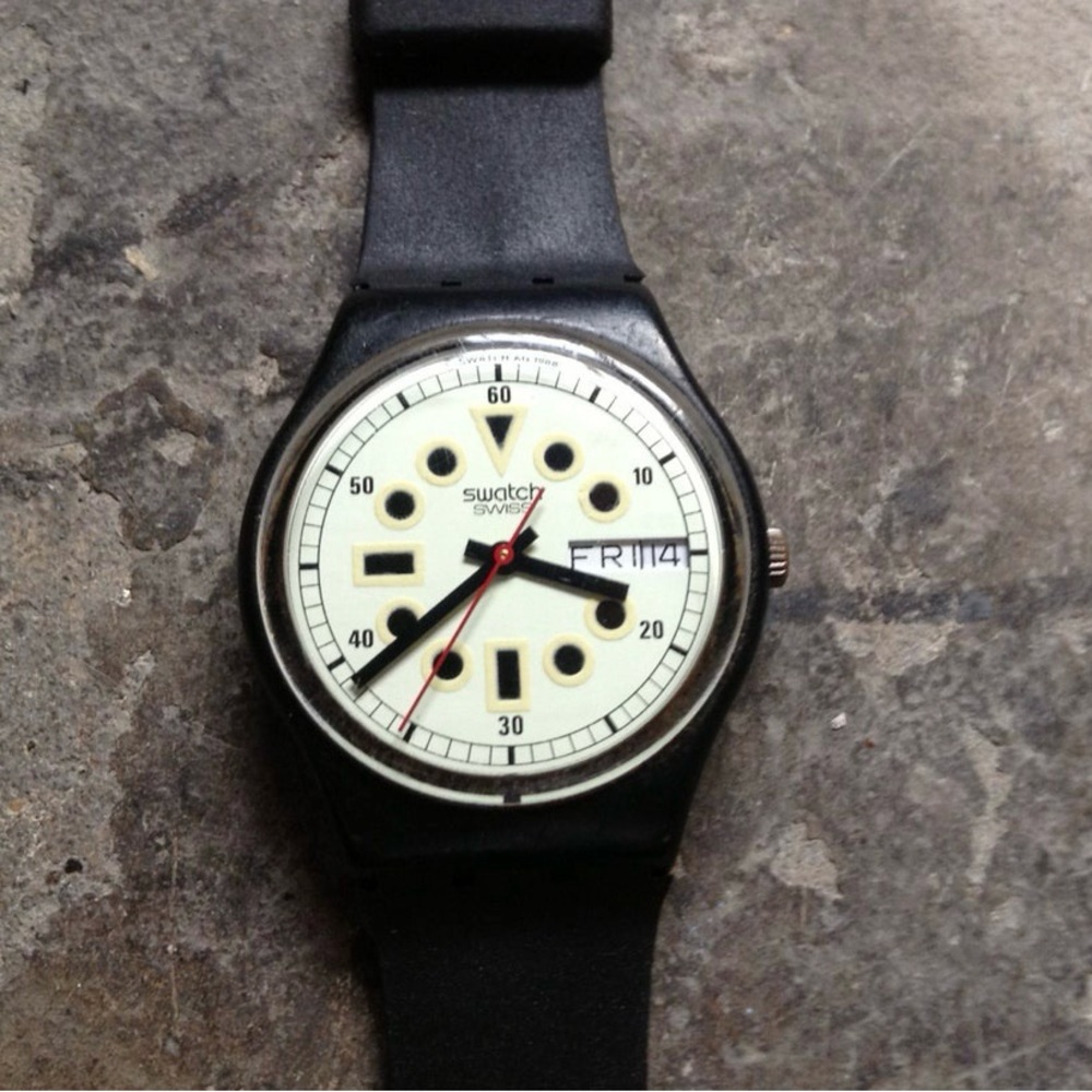 Vintage Swatch Watch 1988